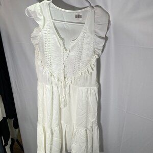 shein sleeveless frock
